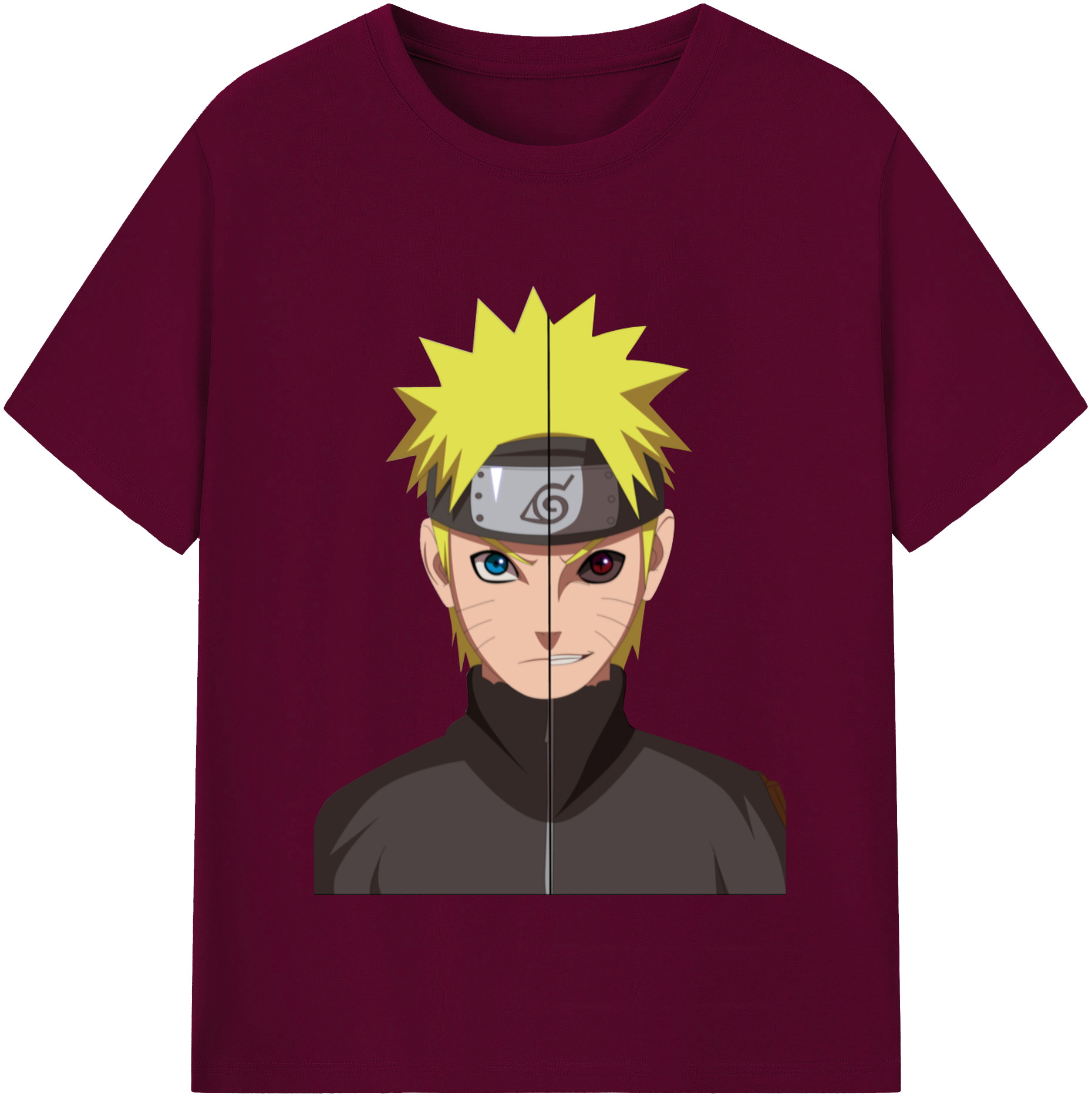 （画像用） NARUTO -ナルト- うずまき ナルト Uzumaki Naruto レディースカジュアルプリントTシャツ（綿100％）